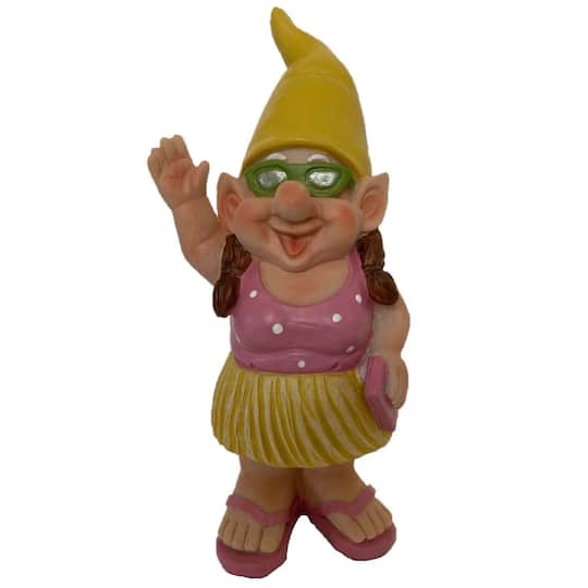 8" Beach Girl Gnome By Santasworkshop | Michaels®